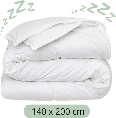 Sleeps 4 Seizoenen Dekbed 140x200 cm - Hotelkwaliteit - Anti-Allergie - Ademend - Microvezel - Eenpersoons