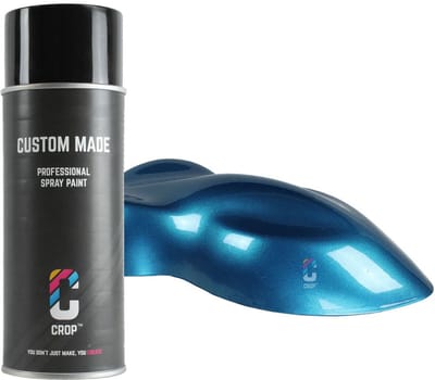 CROP Metallic lak in Spuitbus - Deep Sea Blue