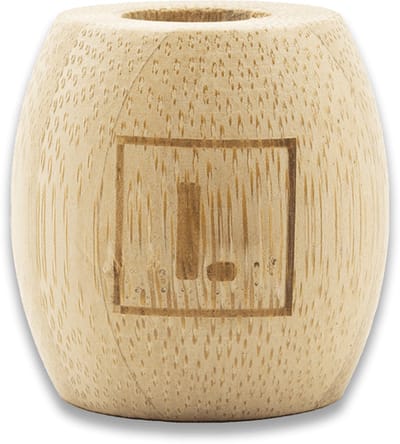 Loofys Bamboe Tandenborstelhouder - Duurzame & Plasticvrije Houder voor 1 Tandenborstel - Zero Waste Badkamer Accessoire