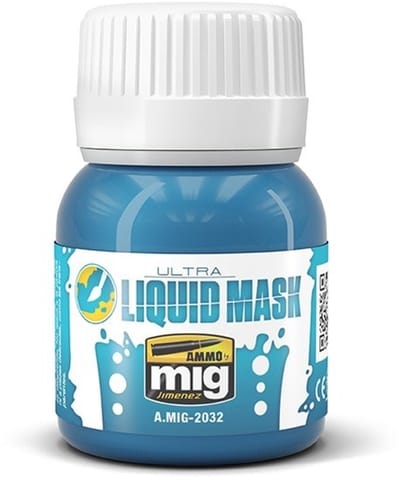 AMMO by Mig Jimenez Hobbyverf - MIG 2032 Ultra Liquid Mask (40 ml) Vloeibare maskering - 35 ml