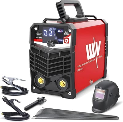 Elektroden lasapparaat - Inverter lasapparaat - Metaal verbinden - Intelligente besturing - 160A - Rood