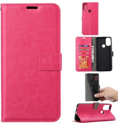 LuxeBass Hoesje geschikt voor Motorola Moto G22 - Boekhoesje - Roze - Portemonneehoesje gsm hoesje - telefoonhoes - telefoonhoesjes