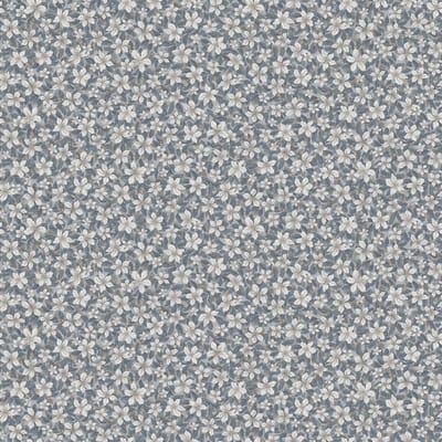 Boråstapeter Vliesbehang 3266 - Timeless Traditions - Botanisch Blauw - 53cm x 10.05m
