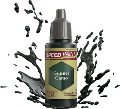 The Army Painter acrylverf Gunner Camo - Speedpaint miniaturenverf 18ml.