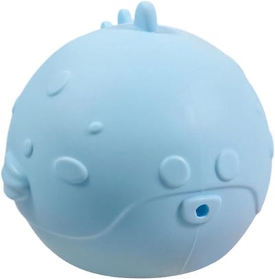 Badspeelgoed Knijpspray - Watersproeier Speeltje - Interactief Badplezier - Zachte Siliconen - 12 x 11 x 10 cm - Blauw