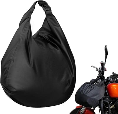 Helm Tas - Motorfiets Bagage - Outdoor Transport - Geïntegreerd Slot - 30 Liter - Zwart