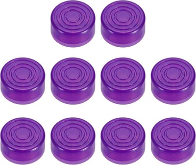 Voetpedaal Covers - Pedaal Knoppen - Muziek Maken - Vergroot Aanraakvlak - 10 Stuks - Paars