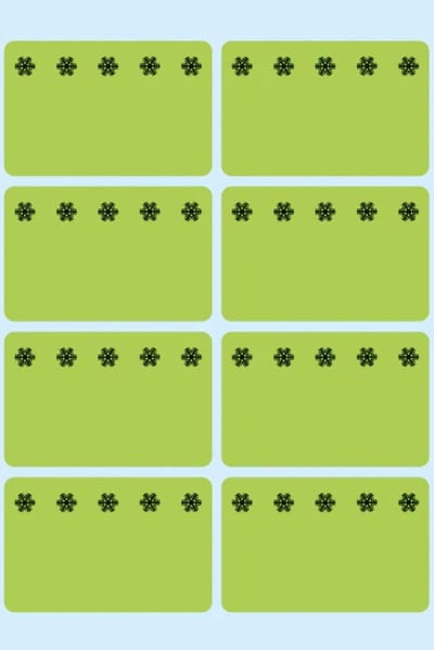 Etiketten Diepvries - Labels Koelkast - Producten Markeren - Speciaal Vochtwerend - 26x40mm - Groen