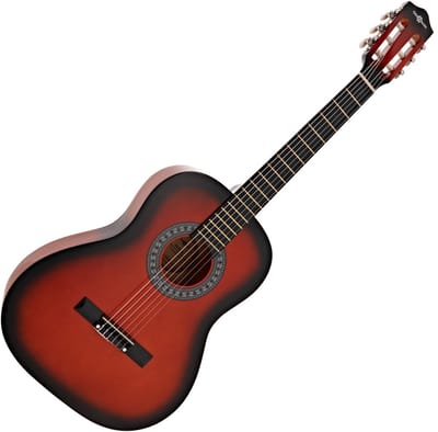 3/4 Klassieke Gitaar, Sunburst, van Gear4music