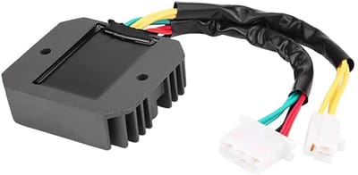 Allecto - 6 Pin Voltage Regulator - Spanningsregelaar Gelijkrichter - 12V - Vervangingsonderdeel - Geschikt voor Scooter - 100% Gloednieuw