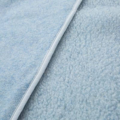 Lamswollen Deken Plaid XXL 200x240cm 2-persoons Lits Jumeaux - 100% Zuivere Australische Merino Lams Scheerwol 450 g/m² Woolmark-certificaat – Tuscany Sky – ZACHT en WARM – Wasbaar en Antiallergisch