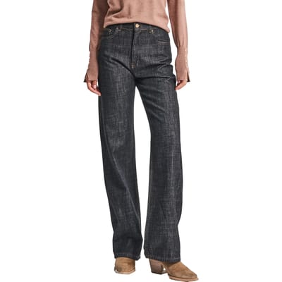 It's Basic - Straight Mid Rise Jeans - Stone
