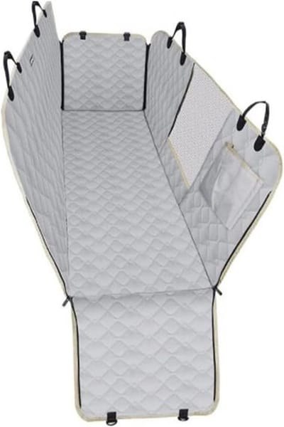 Huisdier autostoelhoes - Reismat hond - Veilig reizen - Waterdicht materiaal - 137x147 cm - Zwart
