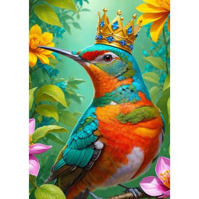 Enjoy Puzzle legpuzzel The King - 1000 stukjes - kleurrijk puzzelplezier.