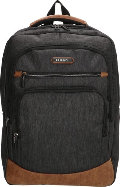 Enrico Benetti Rugtas / Rugtas / Laptoptas / Schooltas - Dublin -  15 inch - 10 Liter - Grijs