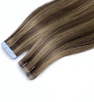Tape Hair Extensions #P4/27 | 10 Stuks | 25 gram | 60 CM