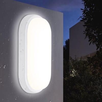 Waterdichte Wandlamp 18W 1710 Lumen IP65 voor Binnen en Buiten, Ovaal Design