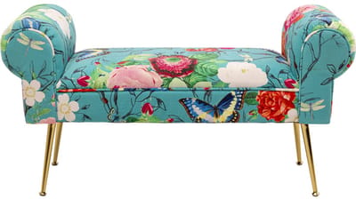 Bank Wing Flower Fever blauw Kare Design