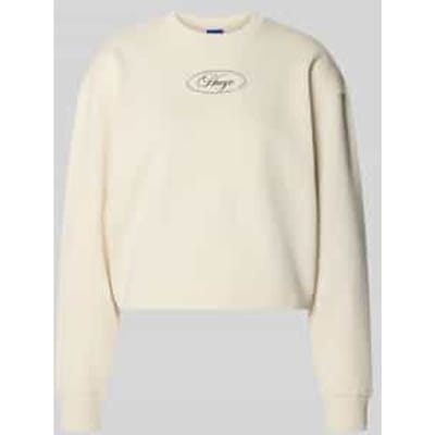 regular fit sweatshirt van puur katoen model 'DAMASWEE_B_1'