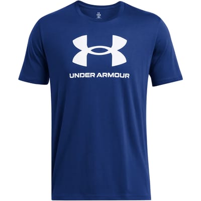 Under Armour Sportshirt Heren - Blauw - Katoen