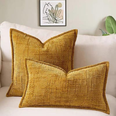 Ins Scandinavische Kussenhoes Verdikte Chenille Sierkussenhoezen Roest Decoratief 45x45/30x50cm Bank Bed Woonkamer Decoratie 30x50cm