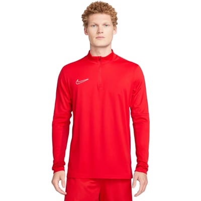 Nike DF Academy 23 SS Drill, Mannen, Rood, Sweatshirt, maat: S