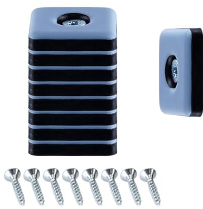 32 Stuks Meubelglijders met 25 mm x 25 mm Afmeting - Vloerbescherming voor Stoelen en Kasten