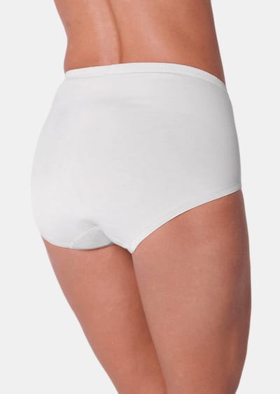 Vormgevende tailleslip, set van 2 - wit - Gr. 38/40 van Goldner Fashion