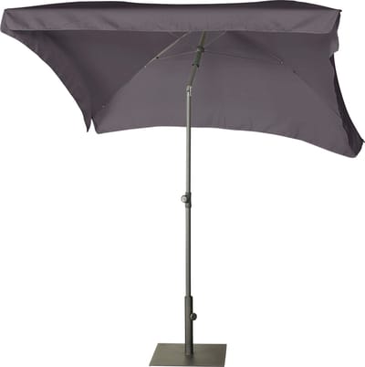 Aruba - 200x130cm - Antraciet - Volant - Kantelbaar - Verstelbare hoogte - Push-up systeem