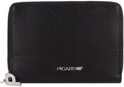 Picard Superstar Portemonnee Leer 13 cm - Dames - Horizontaal - schwarz