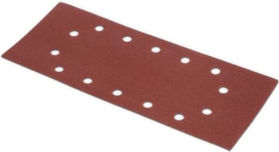 Kreator schuurpapier rechthoekig 115x280mm k81 voor klemsysteem set van 5 stuks (KRT203505)