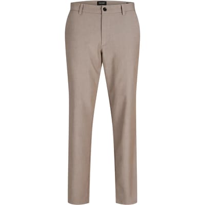 Jack & Jones Heren Chino Broek JPSTOLLIE CONNOR regular/straight Beige 32W / 34L Volwassenen