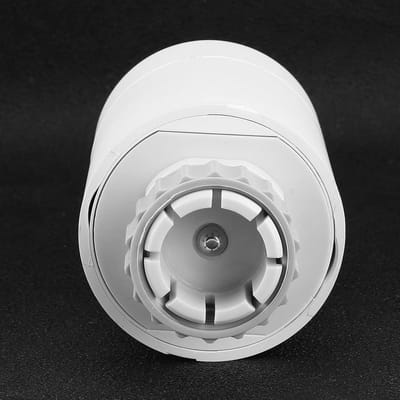 Slimme Radiatorkraan - Thermostaatkraan Temperatuurregelaar - Energie Besparen - Wekelijkse Programmering - M30x15 mm - Wit