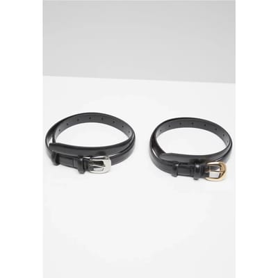 Dunne damesriem met gesp Urban Classics (x2)