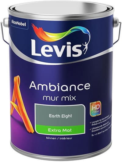 Levis - Ambiance Mur Extra Mat Mix - Earth Eight - Mengverf - 5 L