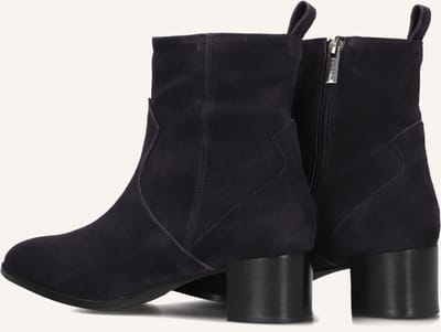 Notre-V 63231 Enkellaarsjes - Enkelboots met rits - Dames - Blauw - Maat 39