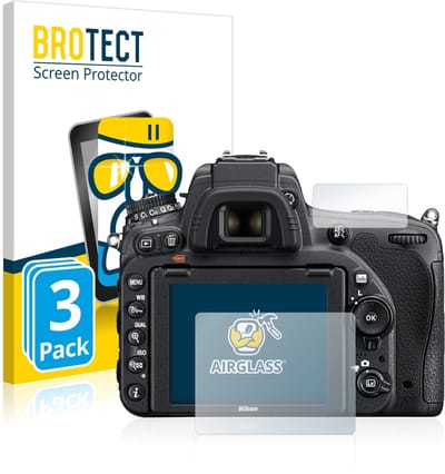Screenprotector 3 Stuks voor Nikon D750 Beschermglas transparant