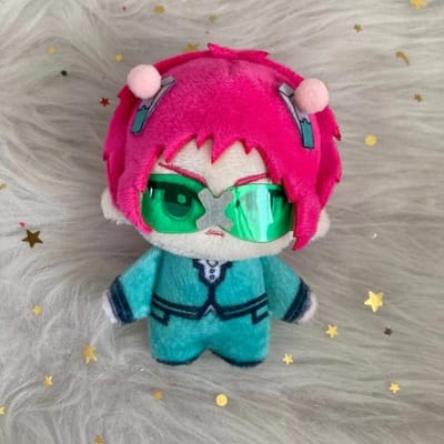 10cm Saiki Kusuo Pluche Hanger Sleutelhanger Gevulde Poppen Anime Merchandise Schattig Zacht Teruhashi Kokomi Pluche Hanger Poppetje Cadeau EU Plug