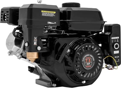 4-takt benzinemotor 7,5 pk 210 cc met elektrostart en handstart - luchtkoeling - 3000 W