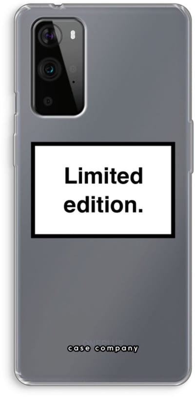 Case Company® - Hoesje geschikt voor OnePlus 9 Pro hoesje - Limited edition - Soft Cover Telefoonhoesje - Bescherming aan alle Kanten en Schermrand