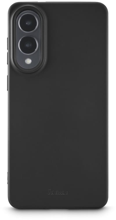 Hama hoesje geschikt voor Galaxy S25 Edge - Fantastic Feel cover - Zwart