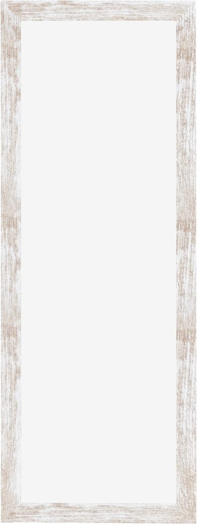 Fotolijst 20x60 cm - MDF - White Wash - Cork