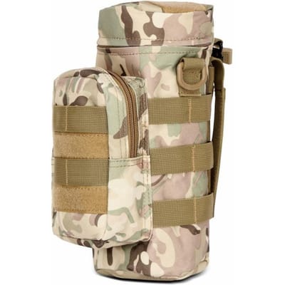Buiten Molle Waterfles Pouch Tactische Uitrusting Waterkoker Taille Schouder Tas Ontworpen Voor Leger Fans Klimmen Kamperen Wandelen Tassen Duurzaam Materiaal