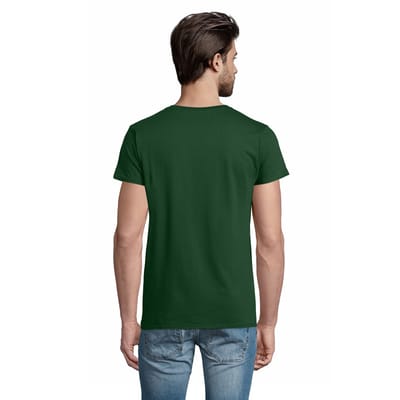 SOLS Heren Pioneer Biologisch Katoenen T-Shirt (Fles groen)
