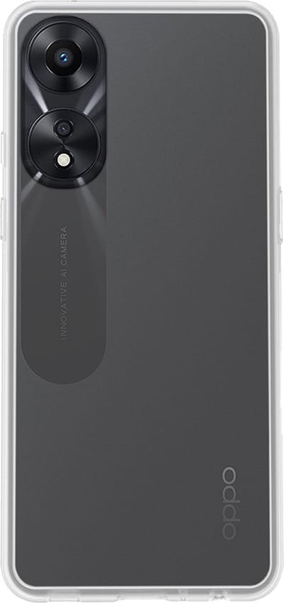 Hoes - Geschikt voor OPPO A78 5G - Sterk & Shockproof - Hoesje Cover - Siliconen Case - Transparant