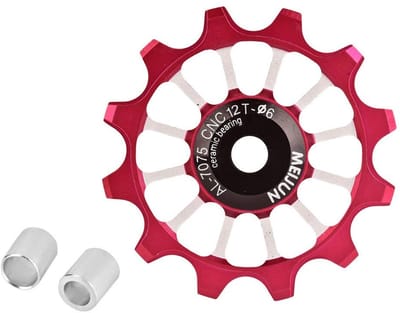 Dailygoods- Schakelrollen Hoogwaardig Materiaal - Jockey Wielen - Schakelmechanisme - Pulley Roller 12T - Riemschijf - Duurzaam - Geleidingswiel