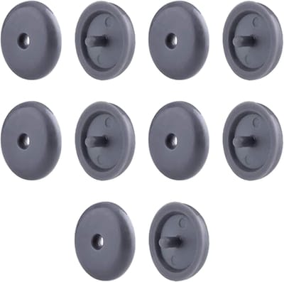 Veiligheidsgordel Knop - Gordelstop Clips - Voorkom Gordel - Universele Pasvorm - 15mm Diameter - Grijs