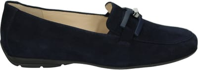 Hassia - 301742 - Instappers - Kleur: Blauw - Maat: 38.5