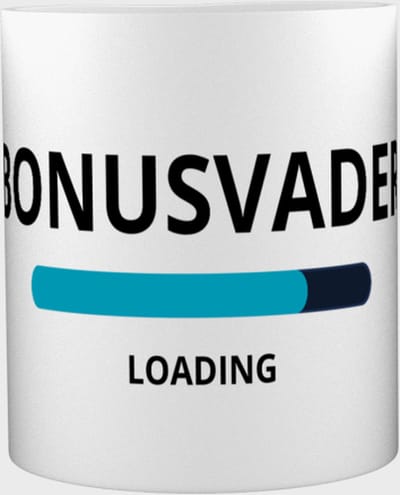 Akyol - bonusvader loading Mok met opdruk - papa - ochtendkoffie laden - vader cadeautjes - vaderdag - verjaardagscadeau - verjaardag - cadeau - geschenk - kado - gift - vader artikelen - 350 ML inhoud