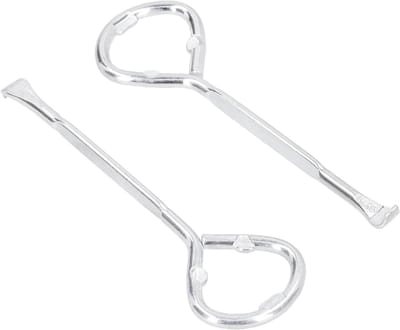 Verfblikopener Set - Verfopener Blikopener - Verfblikken Openen - Voorkomt Deksel Schade - 2 stuks - Zilver